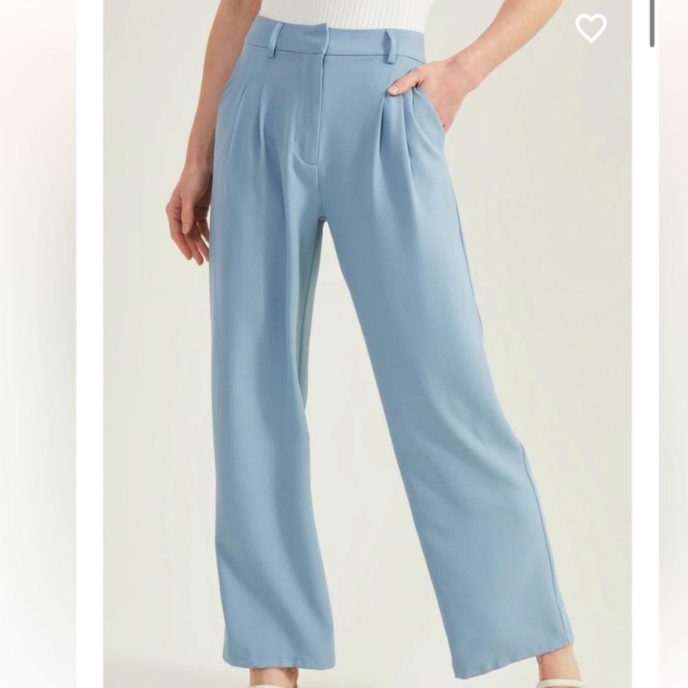 Shinestar Light Blue Wide Leg Pants